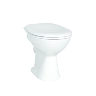 concept 100 Stand-Tiefspül-WC 355x480mm spülrandlos weiß antib. HYG