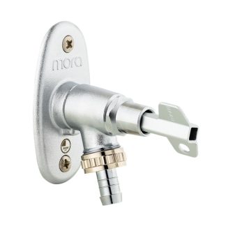 Mora Außenwandventil Mora Garden II 500mm 1/2" DVGW frostgeschützt chrom