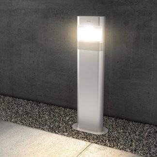 LED-Poller-Leuchte (lang) 8,5 Watt, alu theLeda D BL plus AL